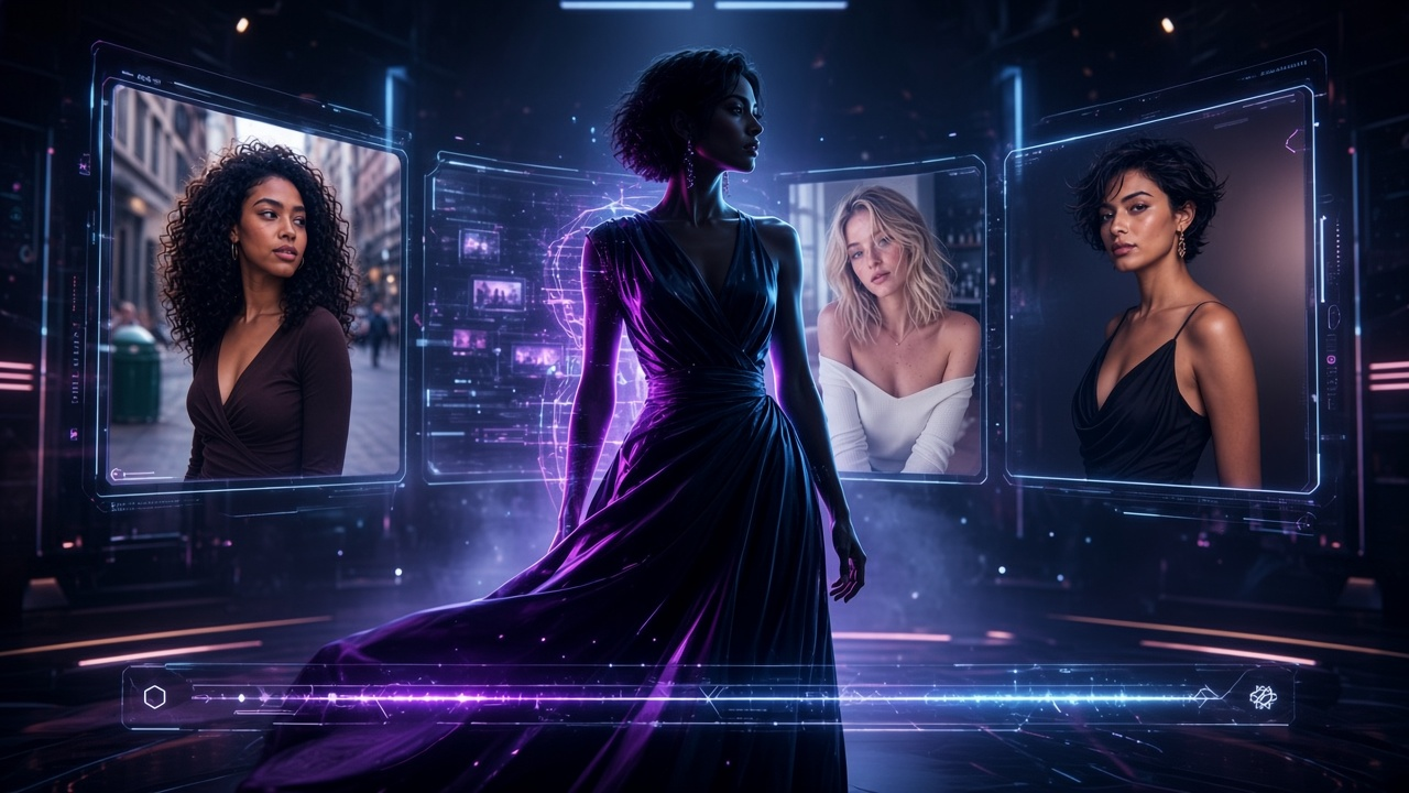 Cinematic comparison of AI adult video generation outputs and motion frames